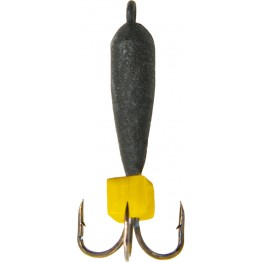 Мормышка вольфрамовая "Чёртик" с сырным кубиком и ушком 3.0 мм (2443P)