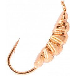 Мормышка вольфрамовая "Опарыш" с ушком 3.5 мм