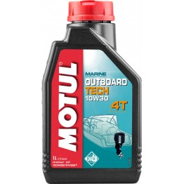 Моторное масло Motul Outboard Tech 10W-30 4T (1 л)