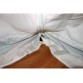Всесезонная палатка Пингвин Призма Шелтерс двухслойная (1.85х1.85х1.75 м, бело-оранжевая)