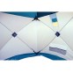 Всесезонная палатка Пингвин Призма Шелтерс (1.85х1.85х1.75 м, бело-синяя)