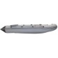 Надувная 5-местная ПВХ лодка Посейдон Викинг VN-360 PRO (серо-черный)