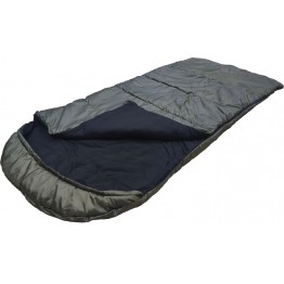 Спальный мешок-одеяло Poseidon Fish 225x95 см с подголовником (-10°С, на флисе, однотонный)