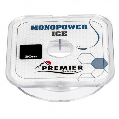 Леска монофильная Premier Fishing Monopower Ice Clear 30 м