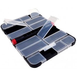 Коробка рыболовная Ruzza (133х97х32 мм), 8+8 отделений