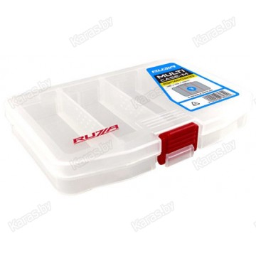 Коробка рыболовная Ruzza (146х103х23 мм), 3 съемные перегородки