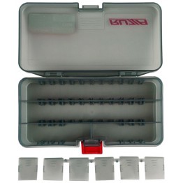 Коробка рыболовная Ruzza (178x94x32 мм), 1 перегородка + 6 перемычек