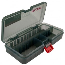 Коробка рыболовная Ruzza (178x94x32 мм), 2 перегородки + 6 перемычек