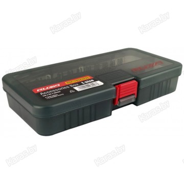 Коробка рыболовная Ruzza (178x94x32 мм), 2 перегородки + 6 перемычек