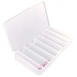 Коробка для приманок двусторонняя Ruzza (210x110x35 мм), горизонтальные V-ячейки