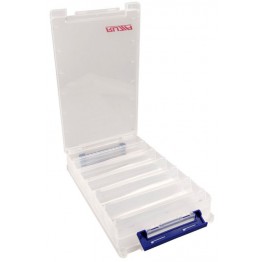 Коробка для приманок двусторонняя Ruzza (235x150x41 мм), горизонтальные V-ячейки