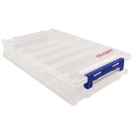 Коробка для приманок двусторонняя Ruzza (235x150x41 мм), горизонтальные V-ячейки