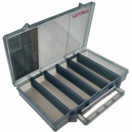 Коробка рыболовная Ruzza (250x165x36 мм), 5 съемных перегородок