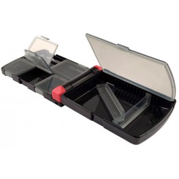 Коробка рыболовная Ruzza (64х97х25 мм), 5 отделений + 2 перегородки