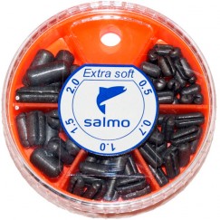 Набор грузов Salmo Extra Soft 60 г, 0,5-2,0 г