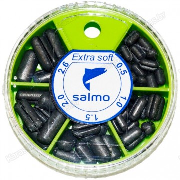 Набор грузов Salmo Extra Soft 60 г, 0,5-2,6 г