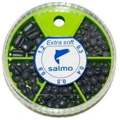 Набор грузов Salmo Extra Soft 60 г, 0,3-1,2 г