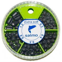 Набор грузов Salmo Extra Soft 60 г, 0,3-1,2 г