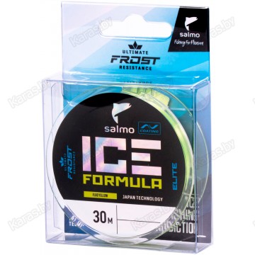 Леска монофильная Salmo Elite Ice Formula Fluo Yellow 30 м