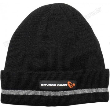 Шапка Savage Gear Reflex Beanie Black/Reflex