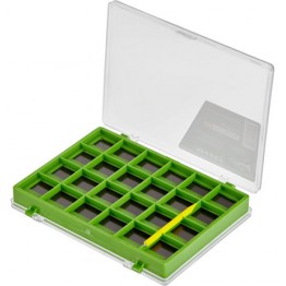 Коробка магнитная для крючков Select Terminal Tackle Box SLHS-036 (145х110х22 мм)
