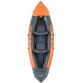 Надувной 2-местный каяк из ПВХ Pro Marine x2 Orange (надувное дно, оранжевый)