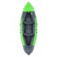 Надувной 2-местный каяк из ПВХ Pro Marine x2 Green (надувное дно, зеленый)