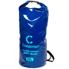 Герморюкзак Следопыт Dry Bag Синий с лямками 60 л