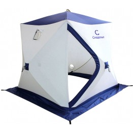 Палатка зимняя Следопыт Куб трехслойная PF-TW-07 (1.8х1.8х1.8 м)