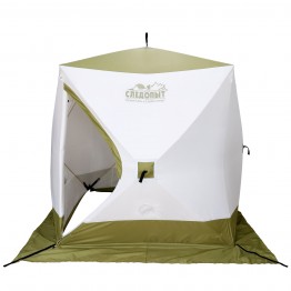 Палатка зимняя Следопыт Куб Premium трехслойная PF-TW-13 (1.8х1.8х2.0 м)