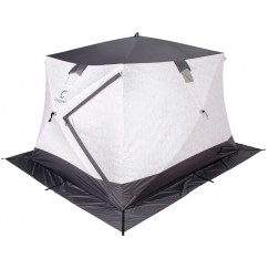 Палатка зимняя Следопыт Куб Thermo Premium Long, трехслойная (2.3х2.9х2.0 м)