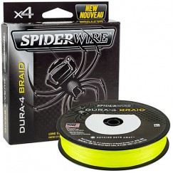 Леска плетёная SpiderWire DURA-4 Yellow 150 м