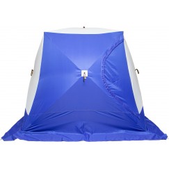 Палатка зимняя СТЭК КУБ 3 трехслойная (2.2х2.2х2.05м)