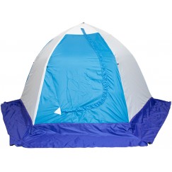 Палатка зимняя СТЭК "ELITE" 4-местная (трехслойная) дышащая (3.0x3.0x2.1 м)