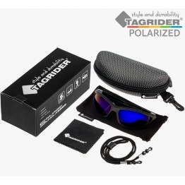 Очки поляризационные Tagrider N27-16 Blue Mirror в чехле