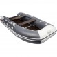 Надувная 5-местная ПВХ лодка Таймень LX 3600 СК (графит, светло-серый)
