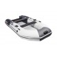Надувная 2-местная ПВХ лодка Таймень NX 2900 НДНД Комби (серый, графит)