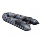 Надувная 5-местная ПВХ лодка Таймень NX 3600 НДНД Pro Комби (графит, черный)
