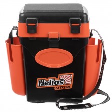 Ящик рыболовный зимний Helios Fishbox 10л (оранжевый)