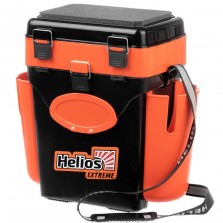 Ящик рыболовный зимний Helios Fishbox 10л (оранжевый)