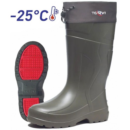 Сапоги зимние Torvi -25°C из ЭВА с подошвой ТЭП (олива)