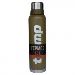 Термос TRAMP Expedition Line 1,6 л с дополнительной чашкой (оливковый)