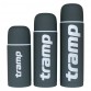 Термос TRAMP Soft Touch 0,75 л с дополнительной чашкой (серый)