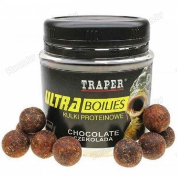 Бойлы Traper Ultra Boilies Czekolada 16mm (шоколад, 100г)