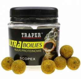 Бойлы Traper Ultra Boilies Scopex 16mm (универсальный сладкий, 100г)