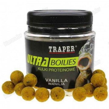 Бойлы Traper Ultra Boilies Wanilia 16mm (Ваниль, 100г)