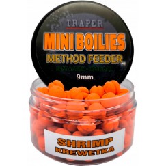 Бойлы Traper Mini Boilies 9 мм/50 г Krewetka (Креветка)