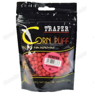 Насадка Traper Corn Puff Bloodworm (Мотыль, 4 мм)