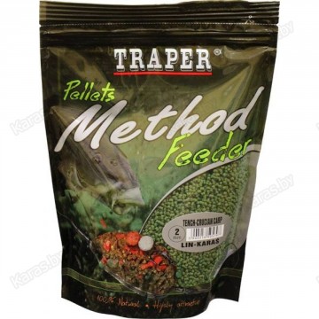 Пеллетс Traper Method Feeder 2 mm Fish Lin-Karas 500г (линь-карась)