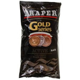 Прикормка Traper Gold Active Black 1кг (черная)